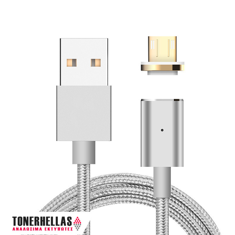 Magnetic micro USB-C cable 1m