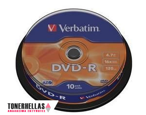 DVD-R VERBATIM 43523 AZO 4.7GB 16X MATT SILVER SURFACE