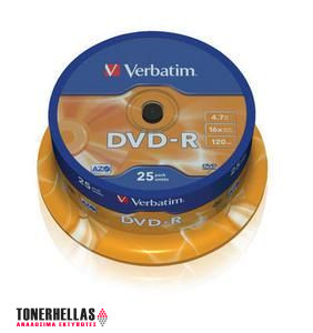 DVD-R VERBATIM 43522 AZO 4.7GB 16X MATT SILVER SURFACE